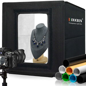 DUCLUS Be{bNX 40cm Beu[X ܂肽݁ALight Box Ȉ ʐ^X^WI \160LEDCgA6Fwi iBepLbg