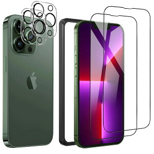 DZHFU iPhone 13 Pro KXtBy4z  6.1C` Sʕی dx9H 炩ȃ^b` wth~ z Uh~ CAh~ KChgt \t͊ȒP yKX