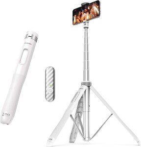ATUMTEK X}zOr B_ 130cmO^Cv ZtB[X^h A~ [d BluetoothRt 360x]Ή YouTube Vlog TikTok ^ ʐ^^p IV zCg