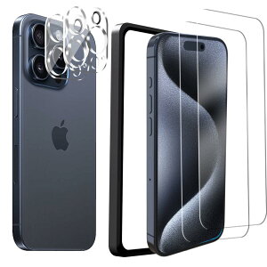 Besecou KXtB iPhone 15 Pro p یtB 2 + JtB 2 Ɏqfސ KChgt KX tیtB 9Hdx ϏՌ CAh~ iPhone 15 Pro Ή 6.1C`p