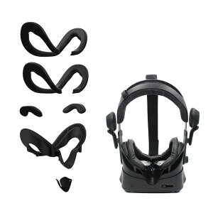 AMVR Valve Index �ɑΉ��t�F�C�X�N�b�V���� PU�t�H�[�������p�b�h �t�F�C�V�����C���^�[�t�F�C�X�u���P�b�g ���R��h�~�p�b�h VR�����Y�J�o�[ �����pValve Index �p ����\ ����h�~ ��p 7 in 1�@