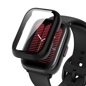 AiMaoo Amazfit Active Ή P[X KXtB ی Jo[ d|PCf ̉ ϏՌ h~ ϐFh~ SʃJo[ Sʕی X}[gEHb` Amazfit Active p (ubN)
