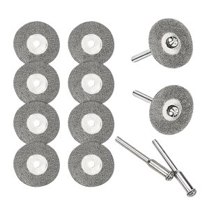 YFFSFDC �~�j�_�C�������h�J�b�^�[ ���a22mm 10������ 2.35mm��2�{�t 3mm��2�{�t �_�C�������h�J�b�e�B���O�f�B�X�N �_�C�������h�r�b�g�u���[�h�Z�b�g �~�j���[�^�[/���[�^�[/�����[�^�[�p �V��