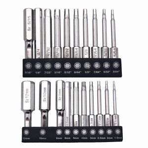 YFFSFDC �Z�p�����`�r�b�g�Z�b�g 6.35mm�V�����N �Z�p���C���p�N�g S2 �h���C�o�[�r�b�g�Z�b�g 20�{�Z�b�g �˂����߃h�����p�w�L�T�S���r�b�g �d���h���C�o�[ �r�b�g 60mm �Z�p�����` �����r�b�g 