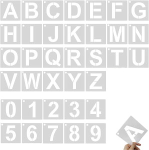 YFFSFDC XeVV[g p^[ At@xbg}Ŕ̍쐬 `ev[g7.5*7.5cm啶A-Z0-9 DIYGhJԂpϋv i36Zbgj