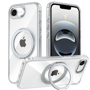 iPhone 16e p P[X MagsafeΉ ACtH16e Jo[ 360°]X^h Uovon X}zP[X ACz16e gуP[X CX[d ԍڃz_[ Ή Xgbvt  wh~ ?h~ E