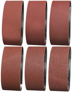 IROKCAKPT �G���h���X�x���g 76x533mm �T���f�B���O�x���g(12�{�g)�T���_�[�֌���x���g(#60�E#80�E#120�E#180�E#240�E#400×�e2�{)�؍HDIY ��ƃx���g,�K���Ƃ��A���� �o�����ȂǂŎg�p