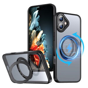 KWATUNG P[X iphone 16 plus p P[X magsafeΉ CX[d iphone16plus pP[X ϏՌ h~ phone16plus pP[X 360°]X^h cΉ ACz16vXpP[X }Olbg