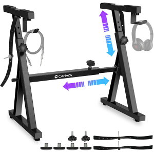 CAHAYA L[{[hX^h wbhtHtbNt 54~82.5cm\ 55.5~89.5cmE\ ő׏d113KG OpŒ  Keyboard Stand ܂肽ݎ dqsAmX^h 61 76 88 {