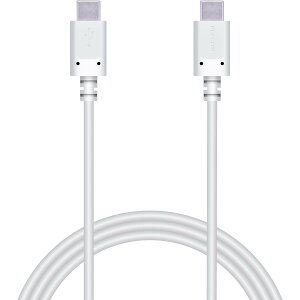 NAGR USB Type-C P[u ( USB PDΉ ) C to C yő3Aō[dz 1.5m yiPhone15 Ή؍ρz zCg MPA-CC15PNWH