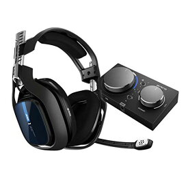 NALogicool G ASTRO Gaming A40 ゲーミングヘッドセット PS5 PS4 PC 有線 5.1ch 3.5mm usb + MixAmp Pro TR ミックスアンプ A40TR-MAP-002r 国内正規品