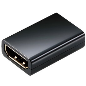 NAエレコム(ELECOM) HDMI中継アダプタ 延長コネクター 4K 2K(60p) スリムタイプ ブラック AD-HDAASS01BK 1個入り