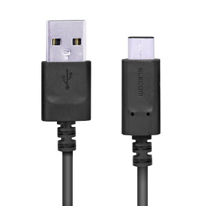 NAGR USB TYPE C P[u ^CvC (USB A to USB C ) 3Ao͂Œ}[d USB2.0Fؕi 0.5m yiPhone15 Ή؍ρz ubN MPA[AC05NBK