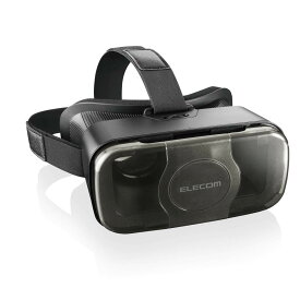 NAエレコム VRゴーグル VRグラス 目幅調節可能 眼鏡対応 スマートフォン対応 ブラック VRG-S01BK