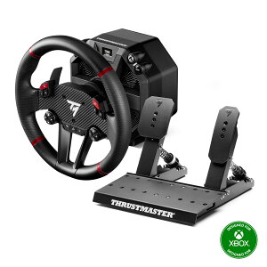 Thrustmaster �X���X�g�}�X�^�[ �n���R�� T598 Xbox Series X|S/Xbox One/PC�Ή� Direct Axial Drive�t�H�[�X�t�B�[�h�o�b�N �X�e�A�����O�R���g���[���[ �������y�_���Z�b�g���� �������K�i