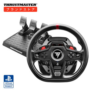 Thrustmaster �X���X�g�}�X�^�[ �X�e�A�����O�z�C�[��&�y�_�� T248R PS5 PS4 PC�Ή� 3.1 Nm Hybrid Drive�t�H�[�X�t�B�[�h�o�b�N �}�O�l�e�B�b�N�p�h���V�t�^�[ �C���^���N�e�B�u LCD �f�B�X�v���C �h���C