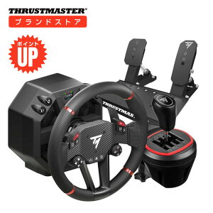 �y�V�X�|�C���g�A�b�v�zThrustmaster �X���X�g�}�X�^�[ T598 (Japan Edition) + TH8S�o���h�� �n���R�� �V�t�^�[ PS5/PS4/PC�Ή� ���K�i Direct Axial Drive �_�C���N�g�h���C�u �t�H�[�X�t�B�[�h�o�b�N �X�e�A