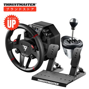 �y�V�X�|�C���g�A�b�v�zThrustmaster �X���X�g�}�X�^�[ T598 (Japan Edition) + TH8A�o���h�� �n���R�� �M�A�V�t�^�[ PS5/PS4/PC(Windows10/11)�Ή� Direct Axial Drive �X�e�A�����O�R���g���[���[ �����R�l�N�^�[
