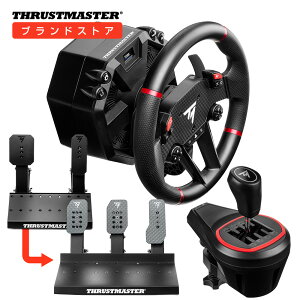 Thrustmaster �X���X�g�}�X�^�[ T598 (Japan Edition) + TH8S +Raceline LC Upgrade�o���h�� �n���R�� PS5/PS4/PC(Windows10/11)�Ή� Direct Axial Drive �t�H�[�X�t�B�[�h�o�b�N �X�e�A�����O�R���g���[���[ �����R�l�N�^