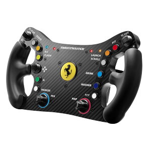 Thrustmaster �X���X�g�}�X�^�[ �X�e�A�����O�z�C�[�� Ferrari 488 GT3 Wheel Add-On PS5 PS4 Xbox Series X|S PC�Ή� T300 T500 T-GT T598 �Ή� ���[�V���O�Q�[�� �����p�z�C�[�� �������K�i