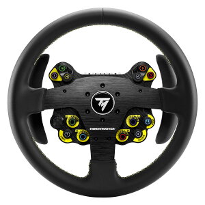Thrustmaster �X���X�g�}�X�^�[ �X�e�A�����O�z�C�[�� EVO Racing 32R Leather PS5 PS4 Xbox Series X|S PC�Ή� T300 T500 T-GT T598 �Ή� ���[�V���O�Q�[�� �v���� �����p�z�C�[�� �������K�i
