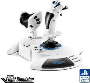 Thrustmaster �X���X�g�}�X�^�[ �t���C�g�X�e�B�b�N T.Flight Hotas 5 Microsoft Flight Simulator Edition PS5 PS4 PC�p Microsoft Flight Simulator �W���C�X�e�B�b�N �X���b�g�� �V�~�����[�V�����R���g���[���[ ������