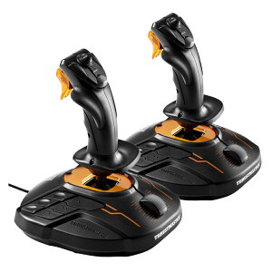 Thrustmaster�X���X�g�}�X�^�[ T.16000M Space Sim Duo Stick PC�p HEART HallEffect AccuRate�e�N�m���W�[���ڂ̃f���A���������p�W���C�X�e�B�b�N �������K�i
