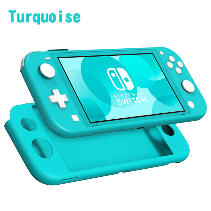 楽天市場】Nintendo Switch Lite ケース カバー ターコイズ Switch  