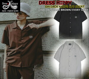 ���X�[�p�[�Z�[���قڑS�iSALE+P�ő�47�{�I�I��DRESS HIPPY DH-JACK KNIFE S/S SHIRT CHACOAL DARK BROWN IVORY GRAY �h���X�q�b�s�[ �I�[�v�� �J���[ �V���c ���� �V���v�� �J�� �W���b�N�i�C�t �v���[�c �r���e