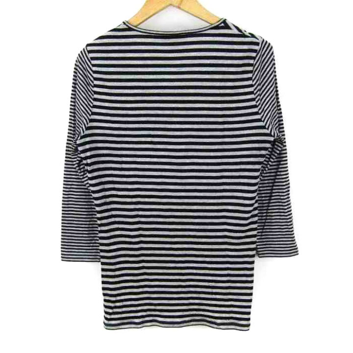 楽天市場】バーバリー Tシャツ カットソー 7分袖 Uネック ボーダー 