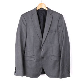 【4/20 11:00から 50%OFFクーポン】ザラ テーラードジャケット M相当 アウター メンズ フリーサイズ グレー ZARA 【中古】