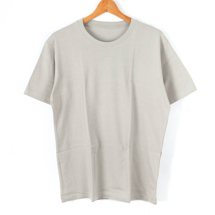 ユニクロ 半袖Tシャツ クルーネックTシャツ メンズ Lサイズ グレー UNIQLO