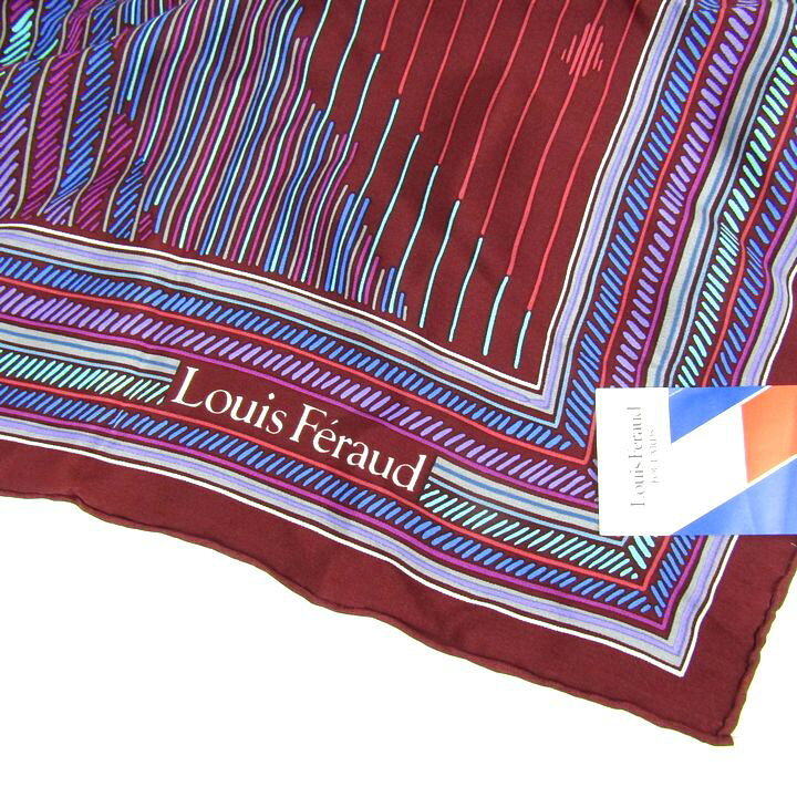 VTG:Louis Feraud 愛くるしい ルイフェロー デッドストック シルクストール