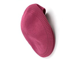 カンゴール ハンチング ベレー帽 メッシュ 帽子 ブランド レディース メンズ Lサイズ ピンク KANGOL 【中古】