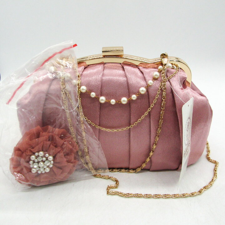 楽天市場】アクシーズファム お花コサージュ付 PTBAG パーティバッグ 