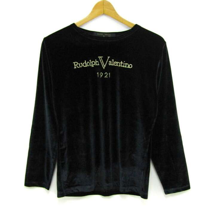 楽天市場】ルドルフヴァレンティノ 長袖Tシャツ トップス ロンT ロゴT 