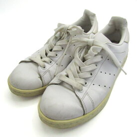 アディダス スニーカー スタンスミス ART S75104 シューズ 靴 白 レディース 23サイズ ホワイト adidas 【中古】