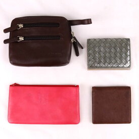 【楽天スーパーSALE 50％OFF】キプリス他 カードケース/ポーチ 4点セット パスケース 小物入れ まとめて レディース CYPRIS etc. 【中古】
