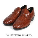 夏の大特価！ 日本製 本革 メッシュ Valentino Glario バレンチノグラリオ B54 メンズ 山羊革 キッド 手編み スリッポン ブラウン ブラック ローファー 4E 撥水 プレゼント リゾート 紐なし カジュアル 通気
