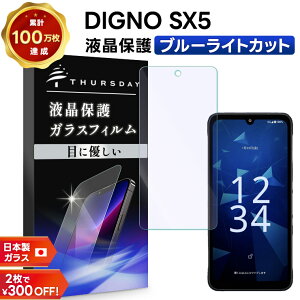 �y�ő�10��OFF�N�[�|��+P10�{�z DIGNO SX5 �ی�t�B���� �u���[���C�g�J�b�g DIGNO SX5 �t�B���� DIGNO SX5 �K���X�t�B���� DIGNO SX5 KC-S306 �u���[���C�g �J�b�g �K���X �ϏՌ� �w��h�~ �t���ی�t�B����