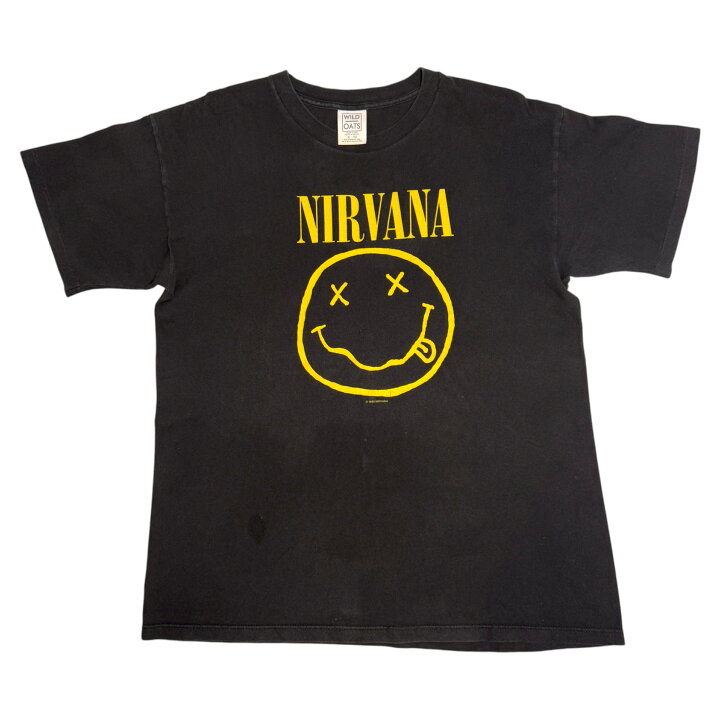 楽天市場】【海外買付ヴィンテージTシャツ】NIRVANA【 SMILE 】1992 
