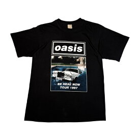 【海外買付ヴィンテージTシャツ】OASIS "BE HERE NOW TOUR" 1997 FADED OUT TAG 1327