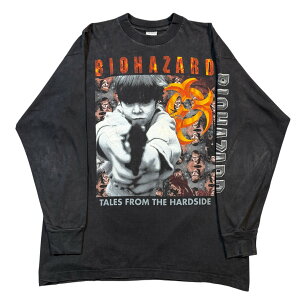 BIOHAZARD MOVIE PROMO LS EURO TAG X-LARGE 2080�y�C�O���t���B���e�[�W�z