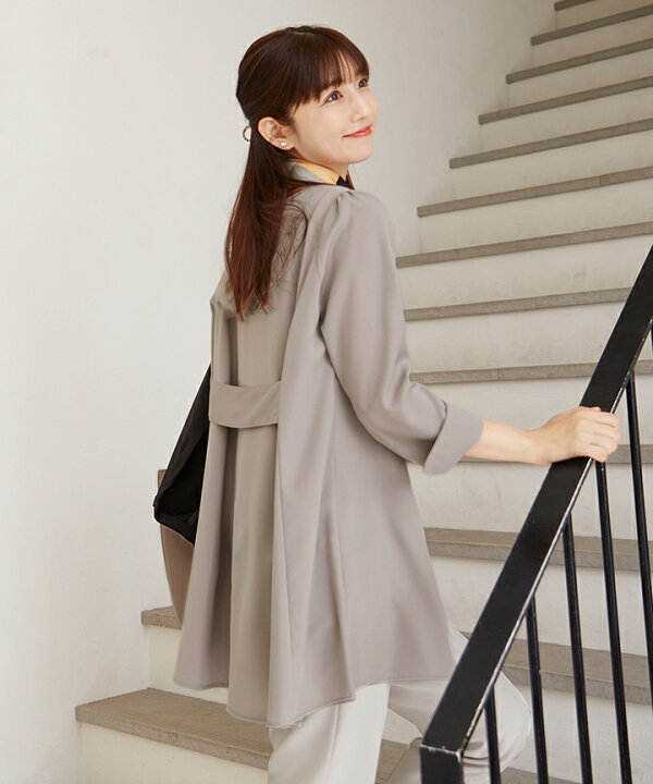 楽天市場】【小倉優子さん着用】【新色追加】バックフレアチュニック 