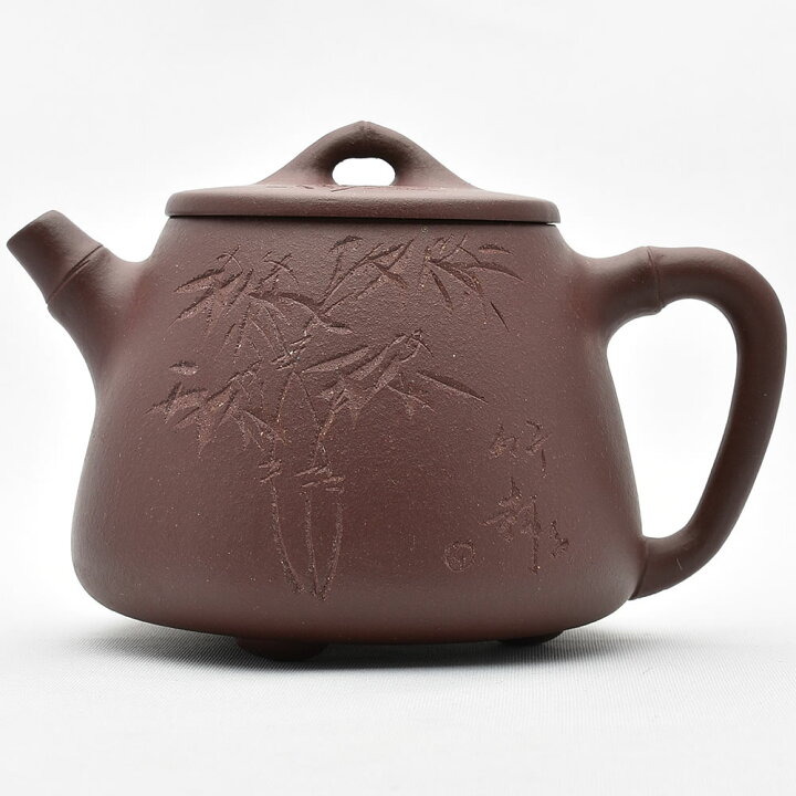 楽天市場】宜興紫砂壺・高石瓢竹（周向春・濃茶） 270ml : 天香茶行