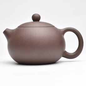 宜興紫砂壺・中西施壺（徐方梅・濃茶） 200ml