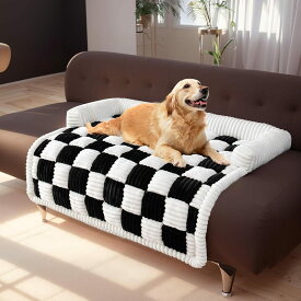 ペット用マット あったかマット 犬 猫 チェッカーボード 犬用クッション ペット用保温マット 洗える 寒さ対策 冬グッズ やわらか あったか 75*75cm 95*95cm