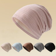 帽子 ニット帽 メンズ レディース ナイトキャップ 保温 防寒 二重構造 締め付け感ゼロ 室内 就寝用 産後 …