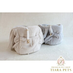 ~bg mimtto Eco-fur bag with pearls - MTCYy^ p L[obO }t[ Zuz