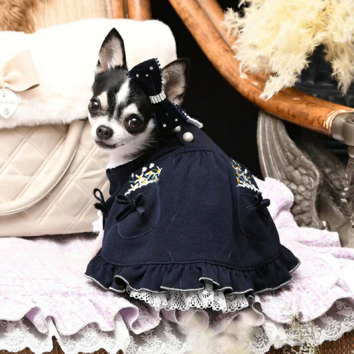 楽天市場】リュクスバーディ Luxe birdie ロマンヌワンピース【小型犬 
